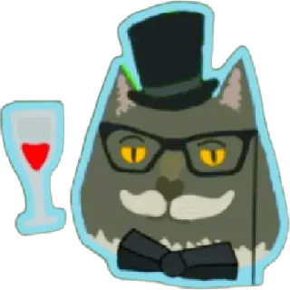 🍷 emoji Главное - культура. Telegram sticker 5 of 10