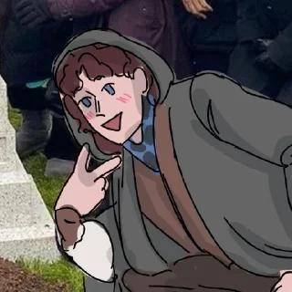 ✌️ emoji Lololo-Вилка Telegram sticker 11 of 88