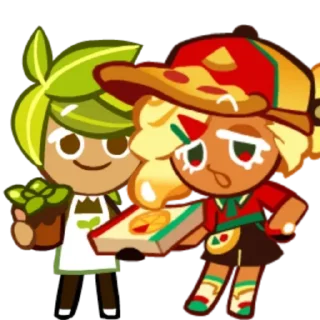 Sticker from Cookie Run Ships @tofucao