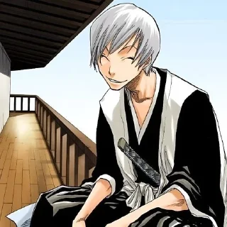 💙 emoji Gin Ichimaru Telegram sticker 8 of 59