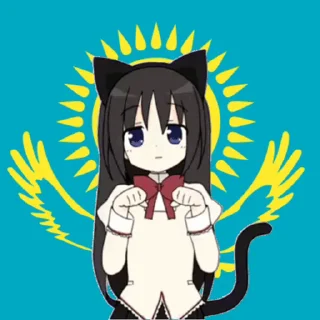 Sticker from Няшечка - N