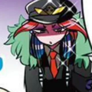 🦚 emoji Mitsuba Kiji| @stickerssanime Telegram sticker 10 of 120