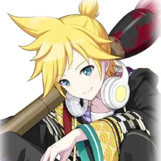 🍌 emoji .⊹ вбс лен @fuyukostickers ♡ Telegram sticker 21 of 110