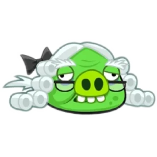 🤩 emoji Cвинки Энгри бердс @ckladstikerov7 Telegram sticker 10 of 49