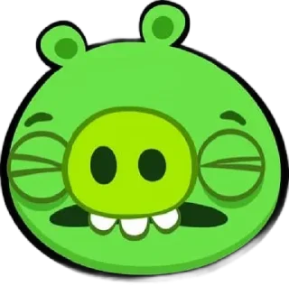 🤩 emoji Cвинки Энгри бердс @ckladstikerov7 Telegram sticker 24 of 49