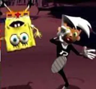 Sticker from Danny Phantom On Meth
