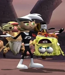 Sticker from Danny Phantom On Meth