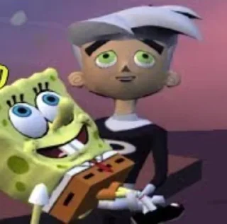 Sticker from Danny Phantom On Meth