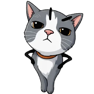 🐱 emoji Тесса Telegram sticker 15 of 19