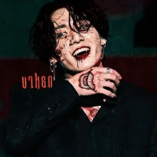🥴 emoji Папочка Чонгук 🥵🫦🥵🫦 Telegram sticker 15 of 40
