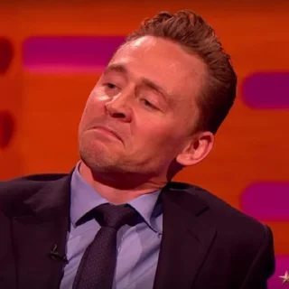 Sticker from Tom Hiddleston (by @nichieq)
