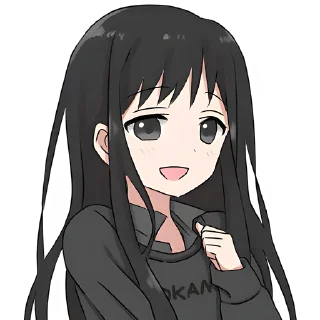 😁 emoji Аниме тян @Nyasticks Telegram sticker 22 of 41