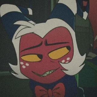 😌 emoji Moxxie~ Telegram sticker 15 of 48