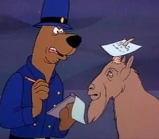 Sticker from favoritescooby