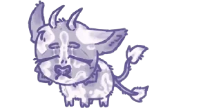 Sticker from 💜cows-19 @moolokobot