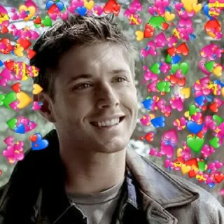 🐻 emoji Супернатурал очка Telegram sticker 16 of 42