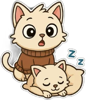 🌟 emoji 𓍼  Котик Луми  𓍼 Telegram sticker 19 of 23