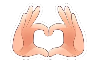 😻 emoji Жесты • @StickEmojiBook Telegram sticker 8 of 24