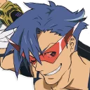 😏 emoji Гуррен Лаганн Telegram sticker 1 of 13