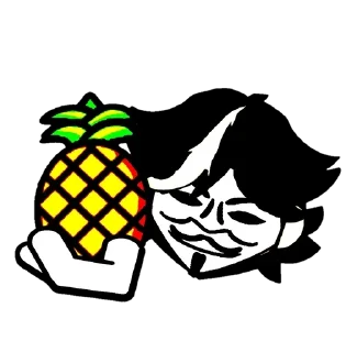 🍍 emoji FaPich Telegram sticker 10 of 32