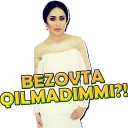 🌟 emoji 👱‍♀ KanizA 🎤    @VJ_DARK Telegram sticker 24 of 53