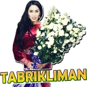 🌟 emoji 👱‍♀ KanizA 🎤    @VJ_DARK Telegram sticker 19 of 53