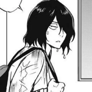 😅 emoji aizawa. Telegram sticker 12 of 48