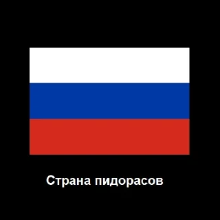 Sticker from Страна пидорасов