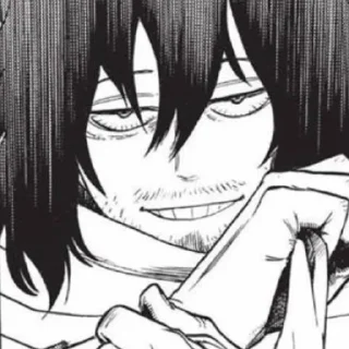 😀 emoji aizawa. Telegram sticker 24 of 48