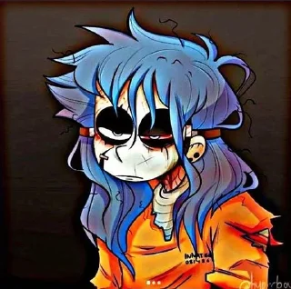 🌟 emoji @SANS9991 |sally face| @ManySticks Telegram sticker 22 of 120