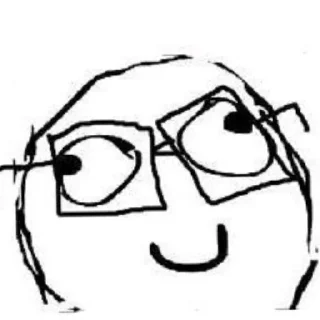 👓 emoji Funny(?) faces. Автор кола с сосискай💪🥶 Telegram sticker 6 of 57