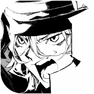 😠 emoji Chuuya @Shumisq Telegram sticker 20 of 30