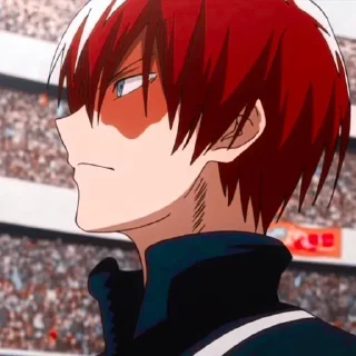 😡 emoji •°Shouto Todoroki°• @anime_sticks Telegram sticker 2 of 35