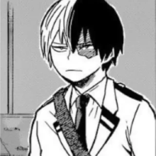 ☯️ emoji | [Todoroki Shouto] | Telegram sticker 13 of 20
