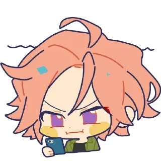 😑 emoji KR Enstars Telegram sticker 16 of 32