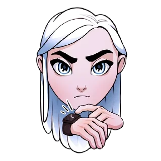 ⏳ emoji Марго by fandom Mayor Grom 2021 Telegram sticker 17 of 22