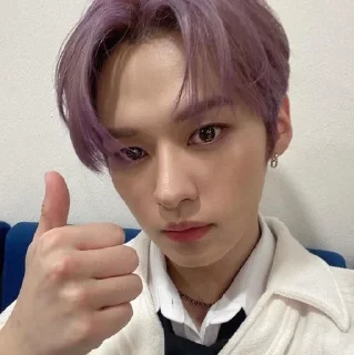 🥰 emoji минхо бог Telegram sticker 19 of 21