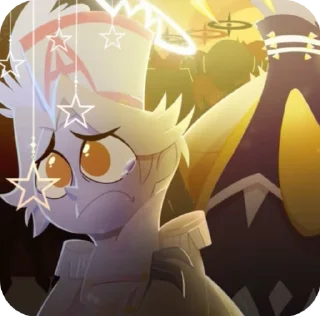 🌟 emoji БОЛЬШЕ ⇨ @CLOOBHUB АВЕЛЬ ОТЕЛЬ ХАЗБИН HAZBIN HOTEL Telegram sticker 7 of 26