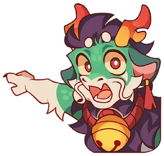 😠 emoji Грин без надписей @stickers_vk Telegram sticker 24 of 49