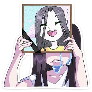 😭 emoji Мара без надписей @stickers_vk Telegram sticker 13 of 47