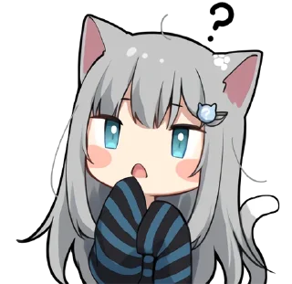 🤔 emoji Nachonekodayo @jp_stickers Telegram sticker 21 of 32