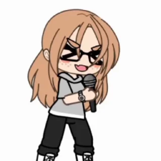 🎤 emoji Да, я такая.....😰 Telegram sticker 6 of 44