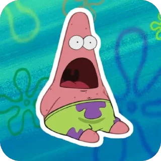 🫥 emoji Патрик Telegram sticker 10 of 48