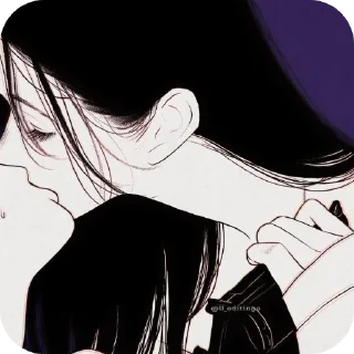 😘 emoji Юри Telegram sticker 17 of 54