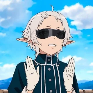 😬 emoji Sylphiette by @Astra1iX Telegram sticker 8 of 20