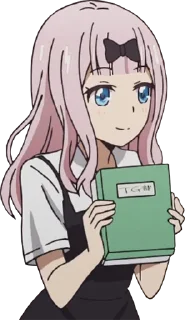 😏 emoji Fujiwara Chika 2 Telegram sticker 8 of 120