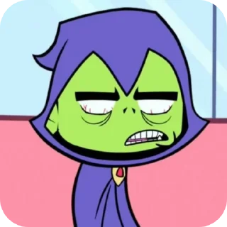 🧟 emoji Beast Boy ➩ @Earth928B Telegram sticker 24 of 50