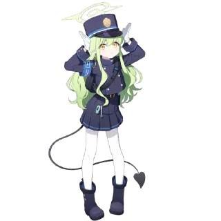 ❤ emoji Hikari and Nozomi from Blue archive Telegram sticker 3 of 92