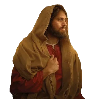 😇 emoji @TVstickers Jesus Telegram sticker 5 of 40