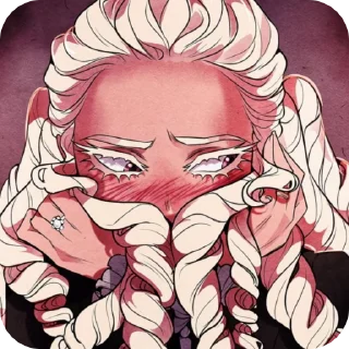 😳 emoji ANNABEL LE★((o(*>ω<*)o)) Telegram sticker 13 of 83